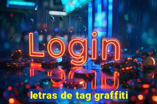 letras de tag graffiti